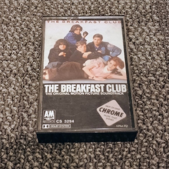 A&M Records Other - The Breakfast Club Original Motion Picture Soundtrack Cassette Tape A&M CS 3294